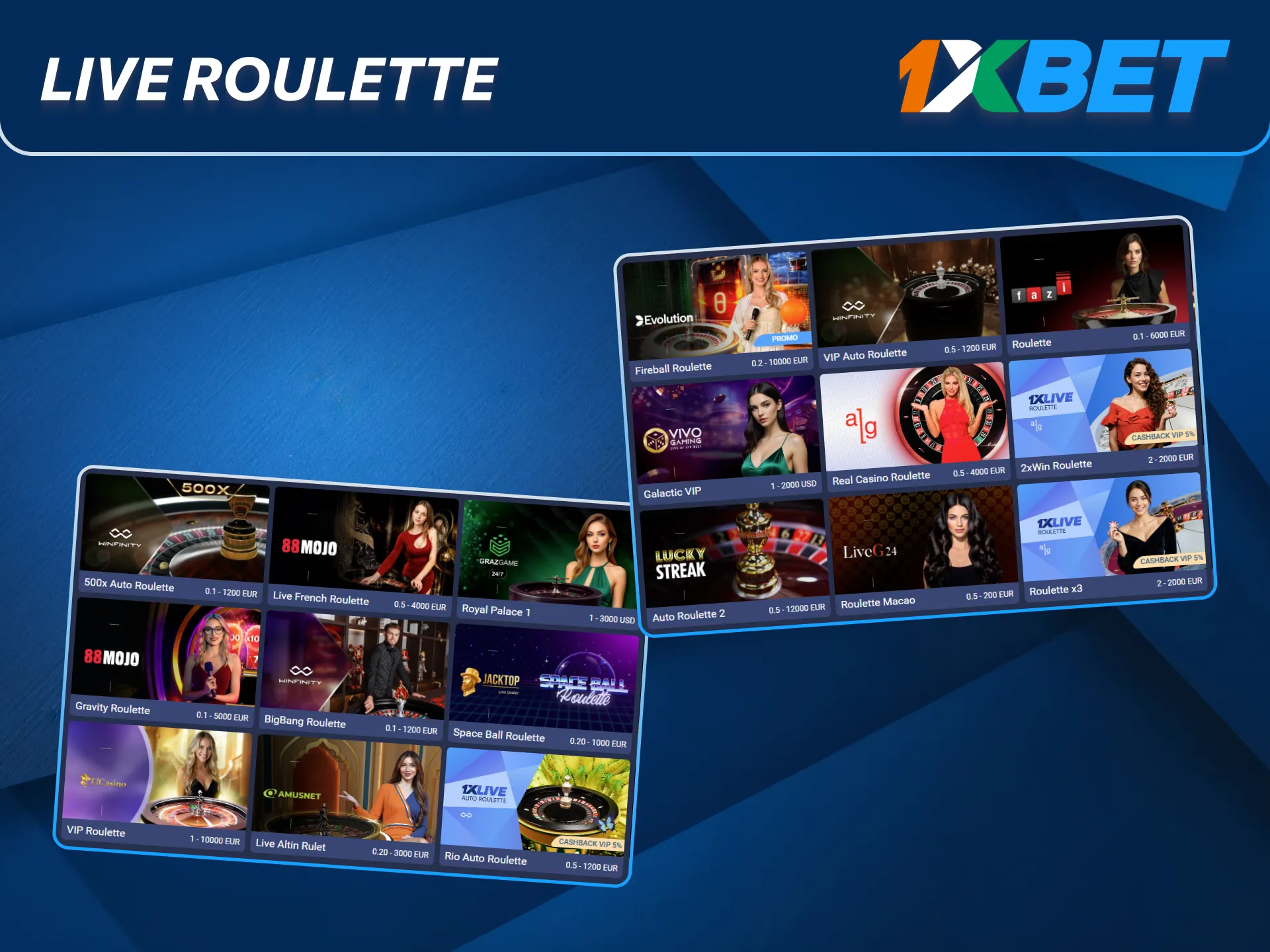 Les joueurs ivoiriens découvrent des sensations uniques avec la live roulette 1xBet.