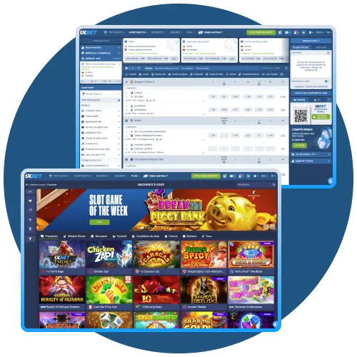 1xBet donne accès à de nombreux paris variés.