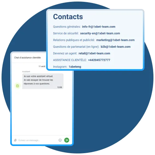 Un support client réactif accompagne les joueurs de Côte d’Ivoire chez 1xBet.