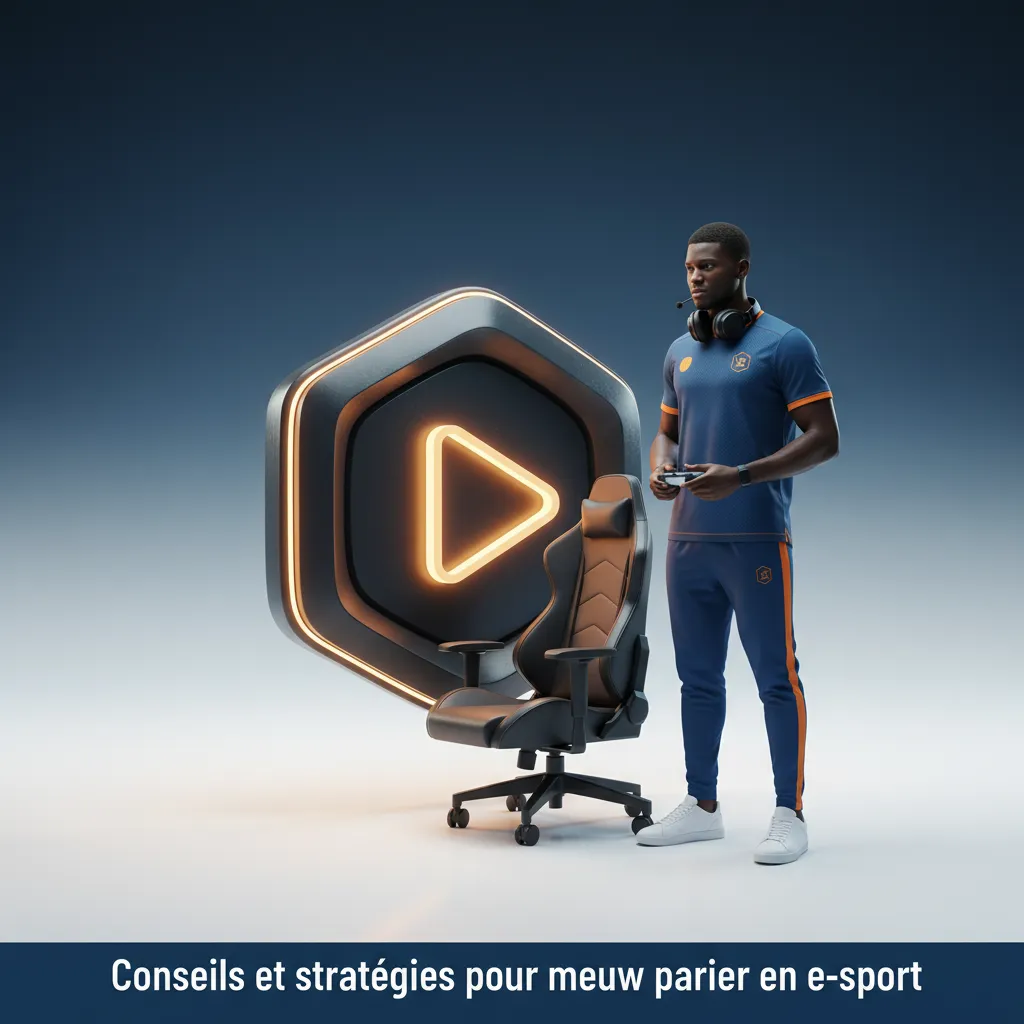 Infographie de conseils et stratégies pour parier en e-sport: bankroll, équipes, cotes, spécialisation, plan live, journal