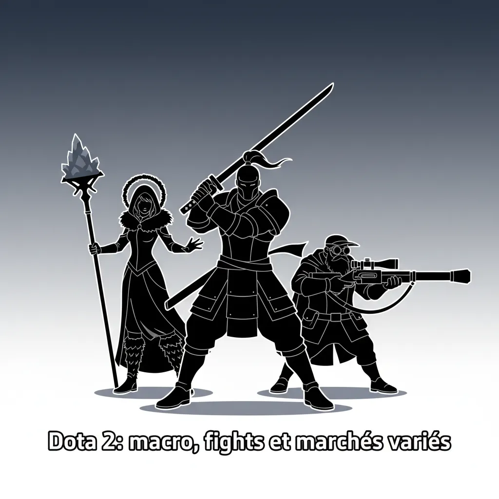 Visuel Dota 2 e-sport avec paris en direct et tournois majeurs comme The International et Riyadh Masters