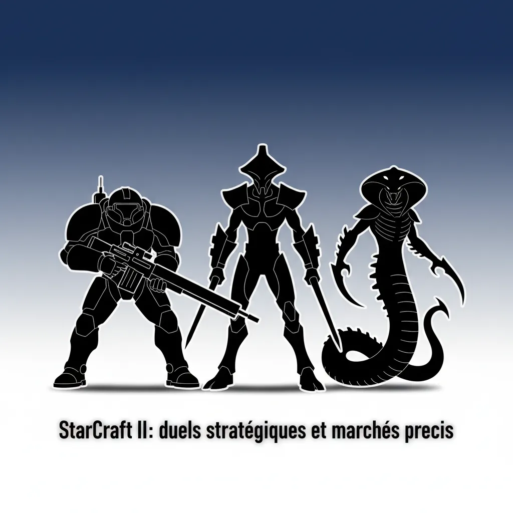 StarCraft II e-sport: duel 1v1; marchés de paris pré‑match/live sur vainqueur, cartes, handicaps; IEM, GSL, ESL, TSL, HSC