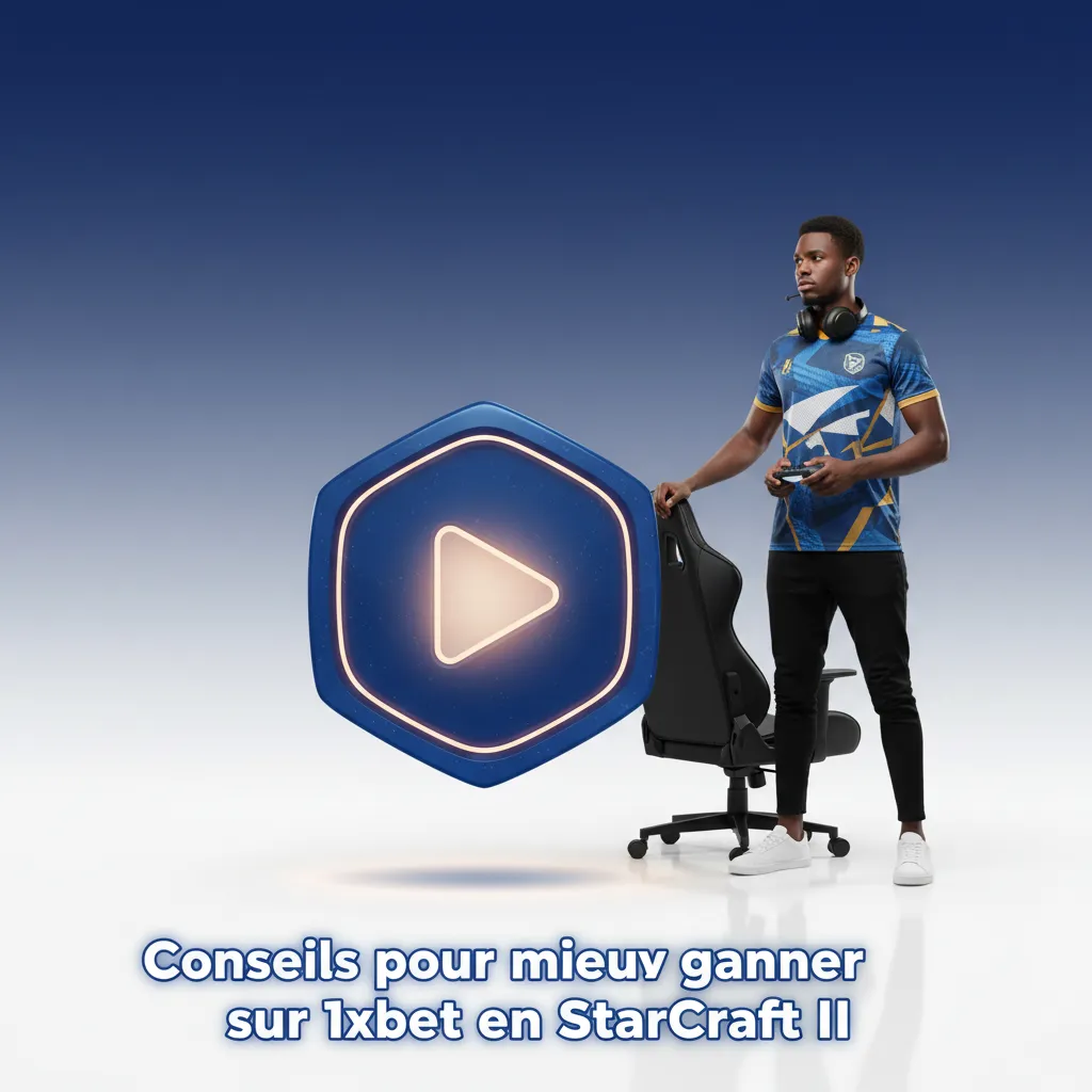 Infographie de conseils de pari SC2 sur 1xbet: bankroll, formats BO, mappool, match-ups, forme, live, gestion du risque.