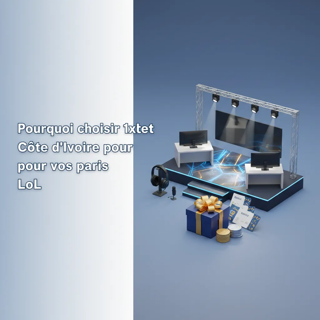 Visuel 1xBet Côte d’Ivoire: bonus 200% 130 000 XOF, paiements locaux, support 24/7, cotes LoL élevées, appli paris en direct