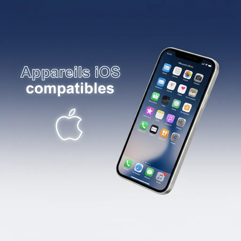 Appareils iOS compatibles: PWA sur Safari récent, iOS 12+; iPhone 11–15 et SE; ajout sur iPad via Safari.