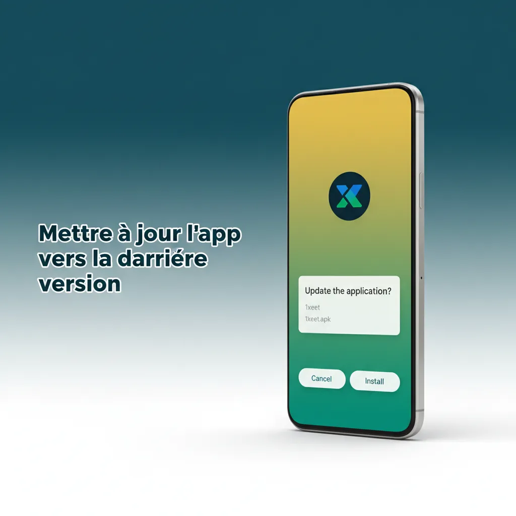 Mise à jour de l’app: Android accepter MAJ ou réinstaller APK; iOS PWA rafraîchir ou recréer l’icône. Connexion stable.
