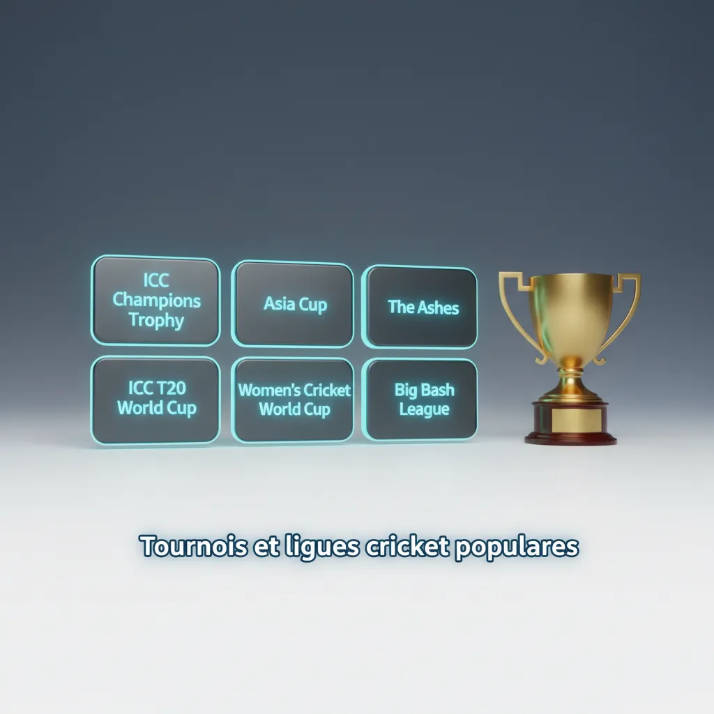 Aperçu des tournois de cricket en Côte d’Ivoire: ICC CWC, T20, Ashes, IPL, BBL, PSL; marchés pré‑match et live