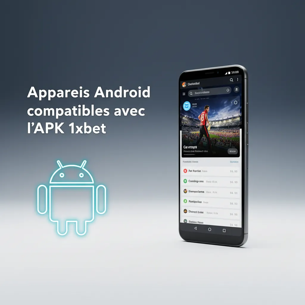 Tableau des appareils Android compatibles avec l’APK 1xbet: Samsung, Sony, Huawei, OnePlus, Oppo, Google, Xiaomi, Poco.