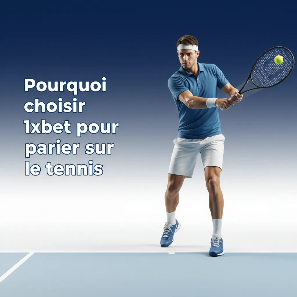 Bannière 1xBet: atouts paris tennis — couverture ATP-WTA-ITF, cotes compétitives, cash out, stats live, dépôts + limites